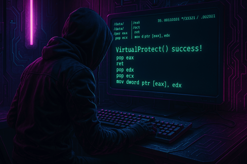 ROP chain exploitation techniques